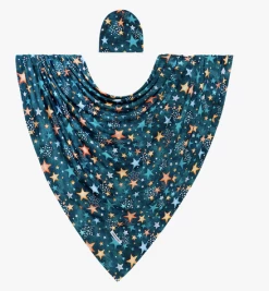 Posh Peanut Fall Infant Clothing Posh Peanut Rogan Swaddle & Beanie Set