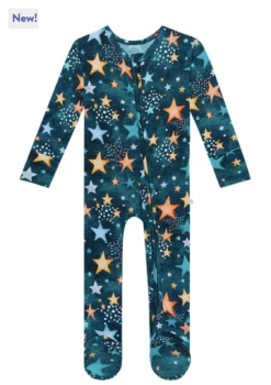 Posh Peanut Fall Posh Peanut Rogan Footie Zippered One Piece