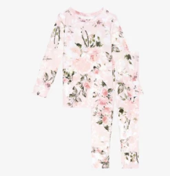 New โค๏ธ Posh Peanut Fall Posh Peanut Vintage Pink Rose LS Pajamas ๐ 5 Posh Peanut Fall Posh Peanut Vintage Pink Rose LS Pajamas