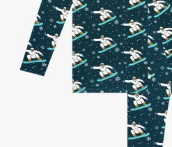 Posh Peanut Fall Posh Peanut Yeti Long Sleeve Basic Pajamas