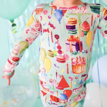 Coupon โ๏ธ Posh Peanut Fall Infant Clothing Posh Peanut Happy ๐ Birthday Long Sleeve Pajamas โจ 3 Posh Peanut Fall Infant Clothing Posh Peanut Happy Birthday Long Sleeve Pajamas
