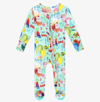 Discount ๐ Posh Peanut Fall Posh Peanut Happy ๐ฅณ Birthday Footie Zippered One Piece ๐ 4 Posh Peanut Fall Posh Peanut Happy Birthday Footie Zippered One Piece