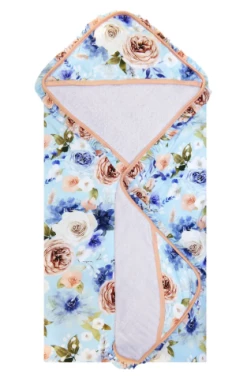 Posh Peanut Fall Posh Peanut Frostine Ruffled Hooded Towel Infant Clothing