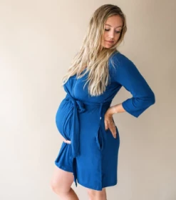 Baby Registry Posh Peanut Sailor Blue Robe