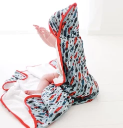 Posh Peanut Fall Posh Peanut Miles Hooded Towel Infant Clothing