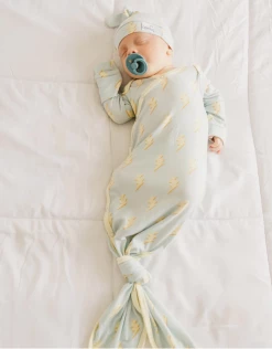 Copper Pearl Baby Accessories CP Bolt Knotted Gown