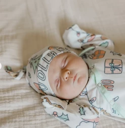 Copper Pearl Baby Accessories CP Cindy Top Knot Hat