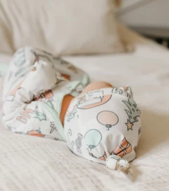 Copper Pearl Baby Accessories CP Cindy Top Knot Hat