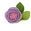 IN AWE Single Bloom Felt Flower- Lilac