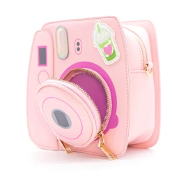 Bewaltz Oh Snap Instant Camera Handbag - Pretty Pink