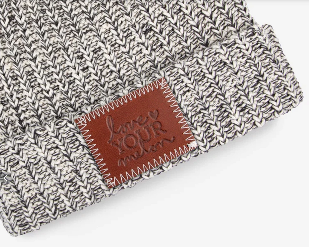 Cheap π NightScope Kids Black Speckled Pom Beanie π 3 NightScope Kids Black Speckled Pom Beanie