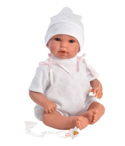 Hotaling Imports Llorens 14" Soft Body Newborn Doll Avery With Hooded Bunny Jacket