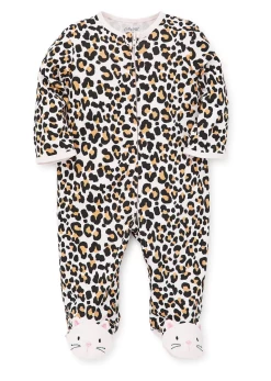 Little Me Spring Leopard Footie Spring/Summer 2023