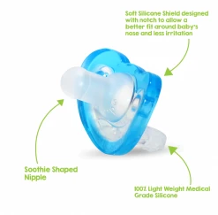 RazBaby Blue JollyPop Pacifier 2pk