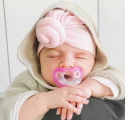 RazBaby Pink JollyPop Pacifier 2pk