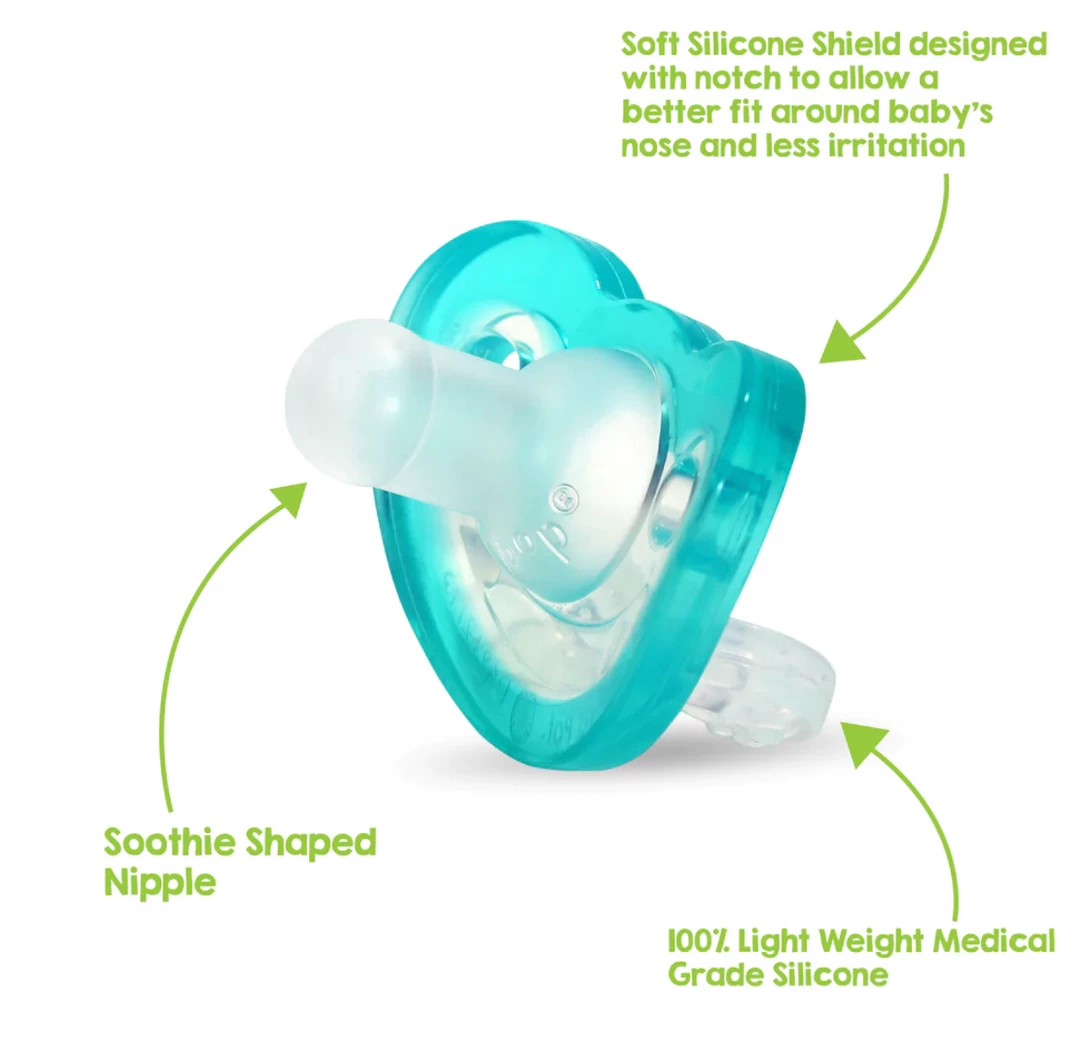 Top 10 😍 RazBaby Teal JollyPop Pacifier 2pk Baby Accessories 🤩 2 RazBaby Teal JollyPop Pacifier 2pk Baby Accessories