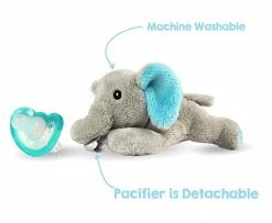 RazBaby Elfy Elephant Razbuddy Paci Holder Baby Accessories