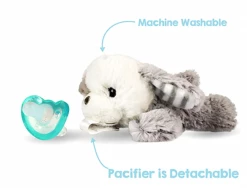 RazBaby Palmer Puppy Razbuddy Paci Holder