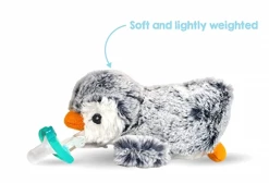 RazBaby Baby Accessories Reilly Penguin Razbuddy Paci Holder
