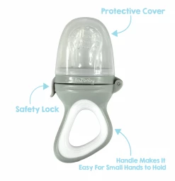 RazBaby Baby Accessories Grey RazFruit Feeder/Teether