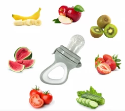 RazBaby Baby Accessories Grey RazFruit Feeder/Teether