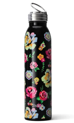 Swig Fleur Noir Water Bottle 20oz Gifts