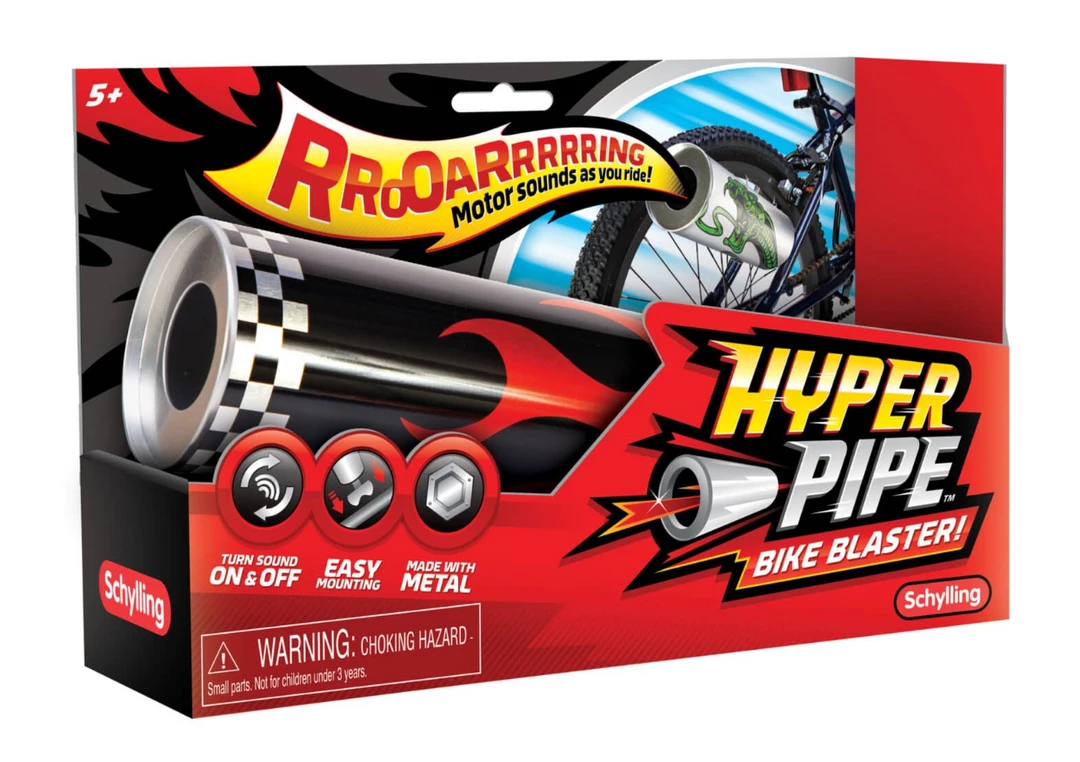 Brand new 🔥 SCHYLLING Hyper Pipe Bike Blaster Toys 🔥 4 SCHYLLING Hyper Pipe Bike Blaster Toys