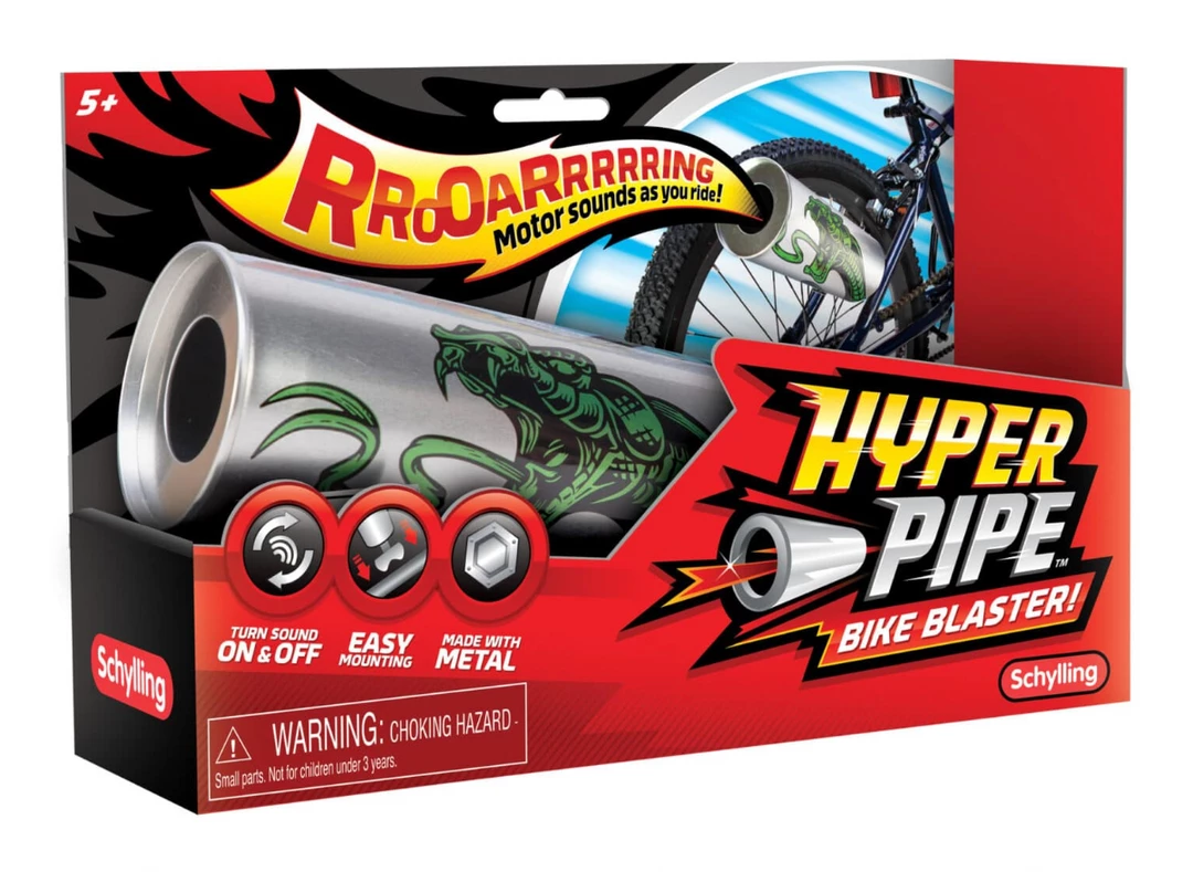 Brand new 🔥 SCHYLLING Hyper Pipe Bike Blaster Toys 🔥 6 SCHYLLING Hyper Pipe Bike Blaster Toys