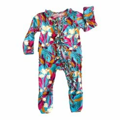 Rockin Royalty Tropical Magenta Footie