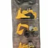 KIDSOURCE Push & Go Mini Construction Vehicles 5 Pack Toys