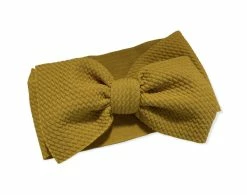 Bella Reese Mustard "chandler" Wide Width Headwrap Baby Accessories