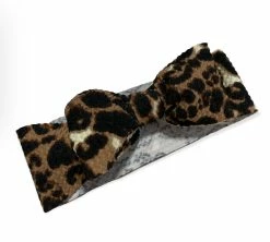 IN AWE Baby Accessories Leopard Mini Headwrap