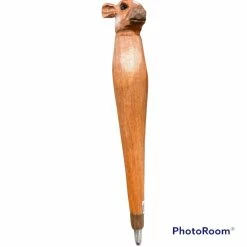 Squire Boone Village Hand Carved Wood Ink Pen