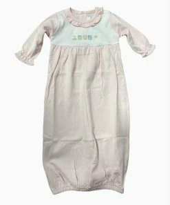 Baby Registry ABC Blocks Girls Gown