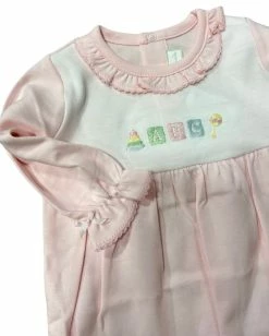 Baby Registry ABC Blocks Girls Gown