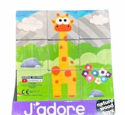 J'adore Mini Jungle Block Puzzle Toys