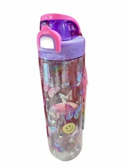 HOT FOCUS INC Tie Dye Butterfly Pop Open Water Bottle