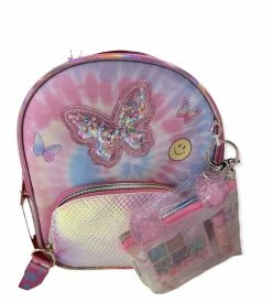 HOT FOCUS INC Tie Dye Butterfly Stylish Mini Backpack