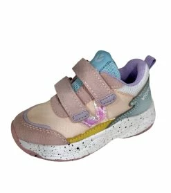 Victoria Shoes Veta Rosa Velcro Sneaker