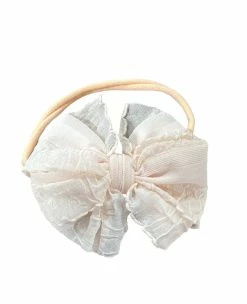 IN AWE Lt Peach Mini Headband