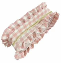 Itzy Ritzy Baby Accessories Large Pink Gingham Ruffle Bag