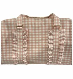 Itzy Ritzy Pink Gingham Duffle Bag Baby Accessories