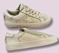 Vintage Havana Beige Dip Dye Low Top Shoes