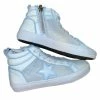 Vintage Havana Dip Dye High Top Blue Shoes