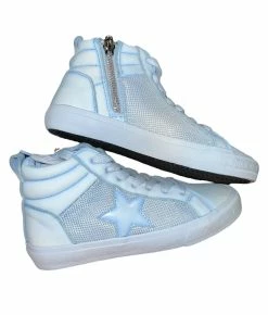 Vintage Havana Dip Dye High Top Blue Shoes