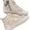Vintage Havana Dip Dye High Top Beige Shoes