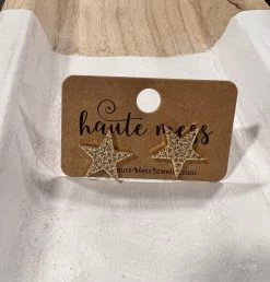 Haute Mess Jewelry Star Stud Earrings Gifts