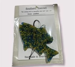 Freshies Fish Car Freshie Leather