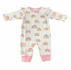 Baby Registry Rainbow Print Playsuit
