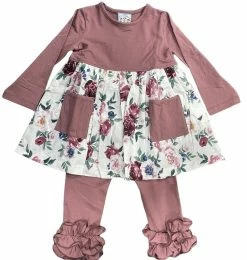 Three Sisters Fall New Arrivals Plum Crazy Legging Set